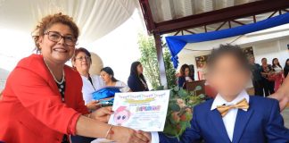 Presidió Tere Alfaro clausuras de los CAIC de Cuautlancingo