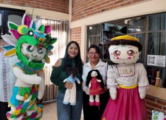 Lula y Cho, el sincretismo de Cholula plasmado en muñecos artesanales