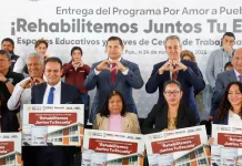 Puebla dignifica 107 escuelas; invierten 5.3 mdp y benefician a 41 mil alumnos
