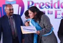Impulsa Lupita Cuautle a estudiantes sobresalientes en la décima edición del programa escolar