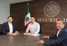 Puebla refuerza estrategia de seguridad con Harfuch; delitos bajan 4.6% en 2026