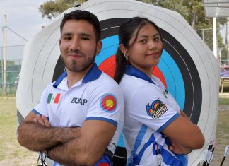 Alumnos de la BUAP conquistan oro y plata en competencia internacional de tiro con arco