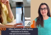 Hidratación en la oficina: más que una recomendación