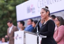 Orgullo patrio y reconocimiento social marcan la ceremonia cívica en San Andrés Cholula