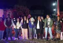 Luz tras 20 años de oscuridad: Arranca ampliación de alumbrado en la federal Puebla–Tehuacán en Amozoc