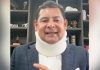 Lesión en la espalda impide a Armenta asistir a la mañanera