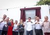 Inauguran pavimentación en la cabecera municipal de Cuautlancingo