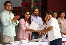 José Alcudia respalda la continuidad del proyecto que encabeza Tonantzin Fernández en San Pedro Cholula