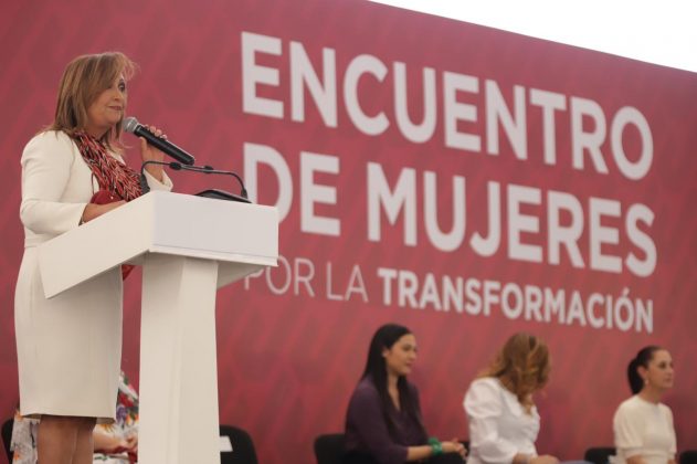 Participa Cuellar en encuentro de mujeres "por la transformacion" en la CDMX