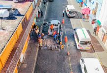 Inicia el Ayuntamiento de Tlaxcala con la rehabilitación de la calle 20 de noviembre