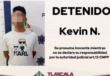 Policía de Tlaxcala detiene a hombre por alterar el orden en centro comercial