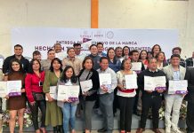 SEDECO entrega 28 distintivos “Hecho en Tlaxcala” a productores de la entidad