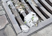 Basura en calles, riesgo de inundaciones