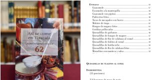 Más de mil recetas de la gastronomía de Tlaxcala son preservadas