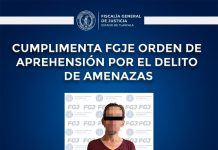 Detienen a hombre por el delito de amenazas