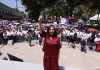 Llama Gobernadora a defender la soberanía nacional tras mensaje de la presidenta