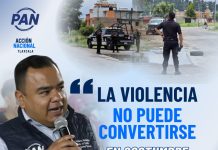 Tlaxcala Merece Vivir Sin Miedo: PAN Tlaxcala
