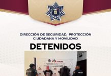 Detiene Policía Municipal de Tlaxcala a dos extranjeros que no lograron acreditar su estancia legal en el país