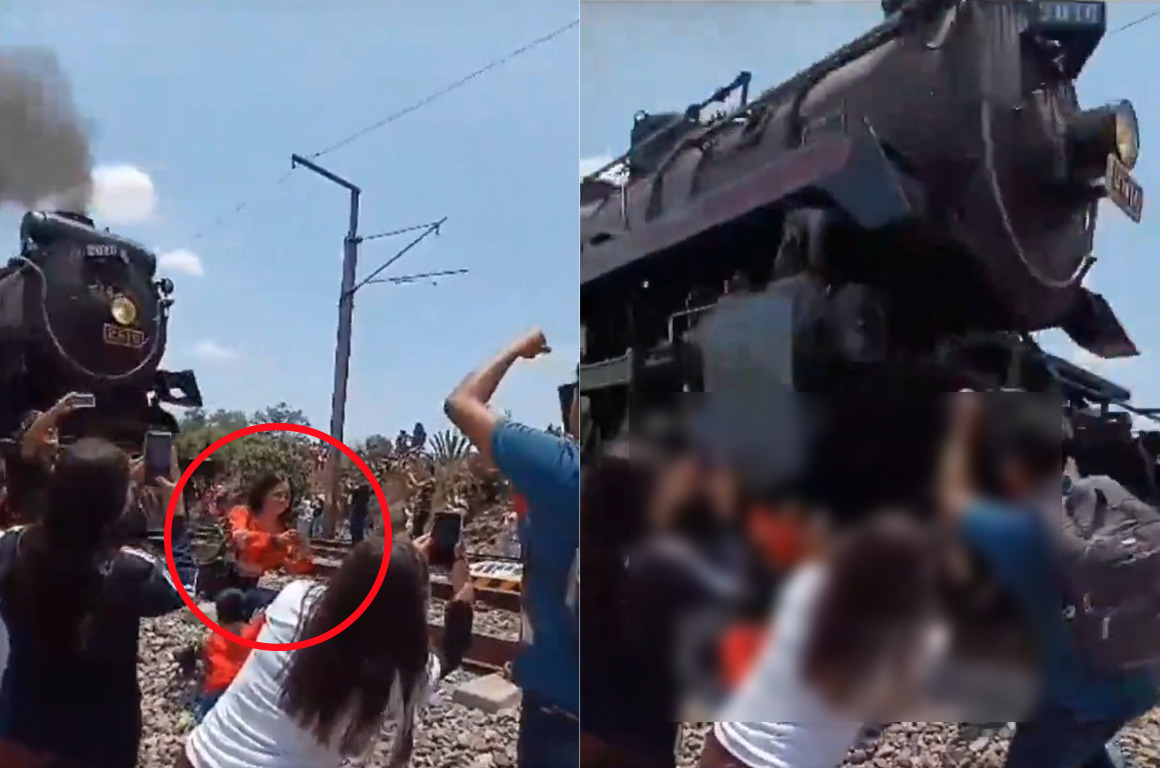 VIDEO] Pierde la vida tras ser golpeada por un tren: intentaba tomarse una  selfie