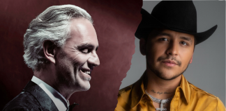 Christian Nodal; representante internacional de México