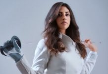 La esgrimista egipcia Nada Hafez compitió con 7 meses de embarazo