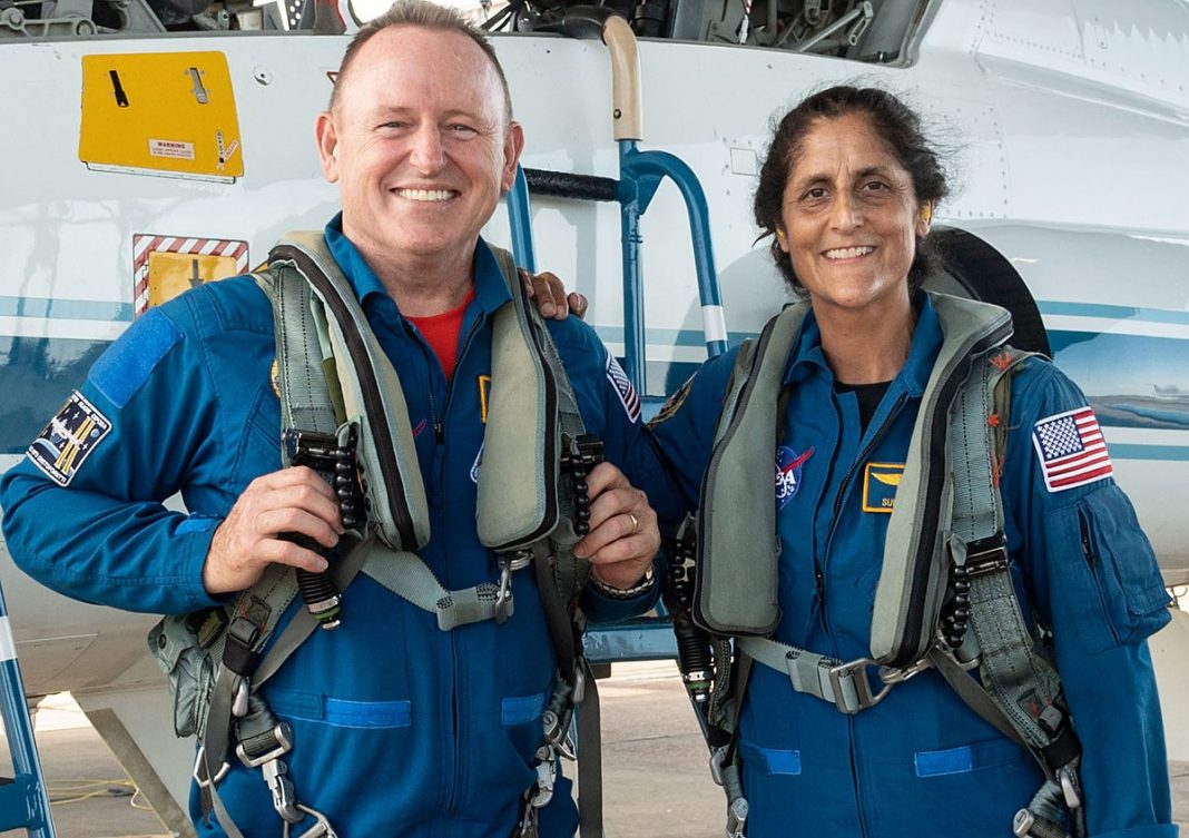 Butch Wilmore y Sunita Williams