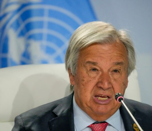 Secretario de la ONU advierte sobre consecuencias por crisis climática