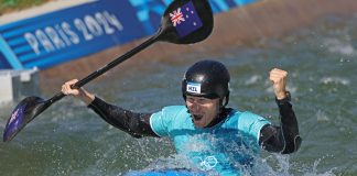 Finn Butcher primer campeón olímpico en kayak cross en París 2024
