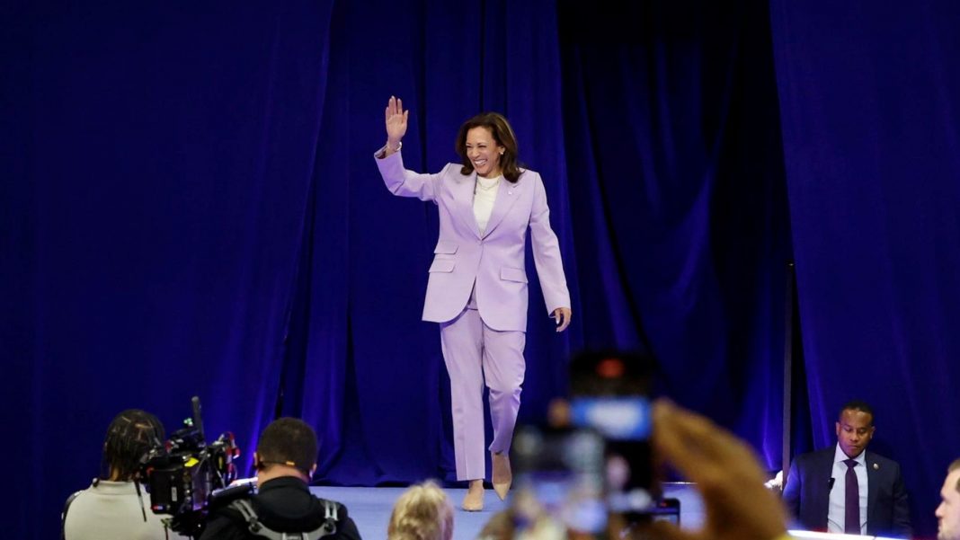 Kamala Harris es portada de la revista Time