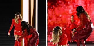 VIDEO: Belinda se cae durante desfile de L’Oreal en París