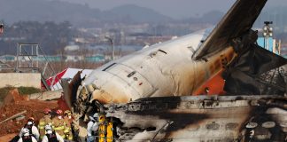 Accidente del vuelo surcoreano 7C2216 registra 179 muertos