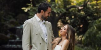 Sofía Castro y Pablo Bernot se casan por la iglesia
