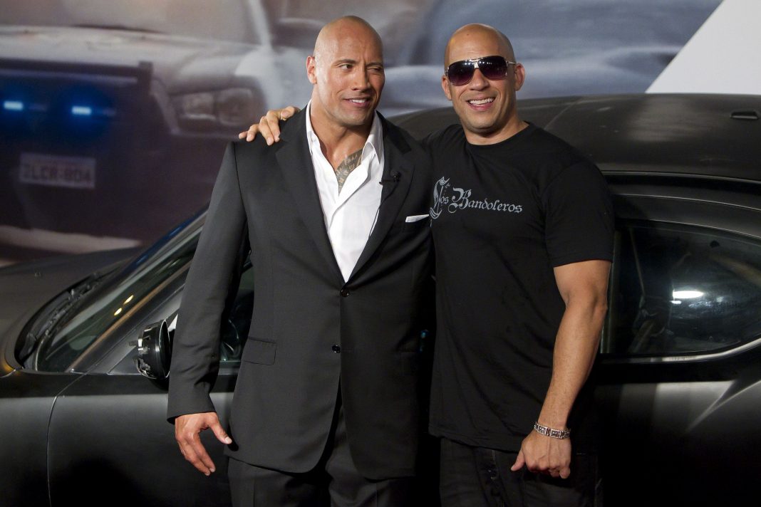 dwayne-johnson-and-vin-diesel-pose-for-photographers-during-news-photo-1625471942