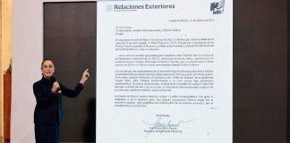 Claudia Sheinbaum rechaza cambio de nombre al Golfo de México Claudia Sheinbaum rechaza cambio de nombre al Golfo de México