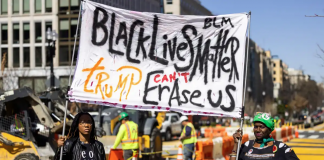 Desmantelamiento de la Plaza Black Lives Matter en Washington Black Lives Matter