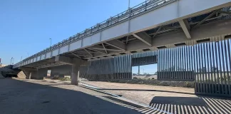 México denuncia a EE.UU. por riesgos del muro sobre el río Tijuana