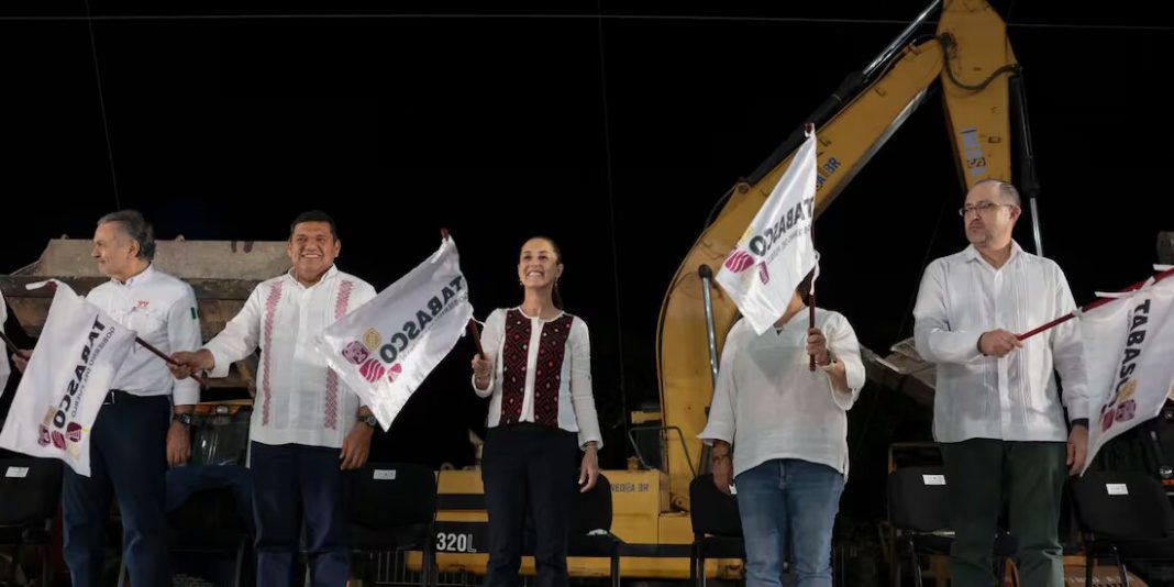 Sheinbaum tabasco Gobierno de México construirá 64,500 viviendas en Tabasco