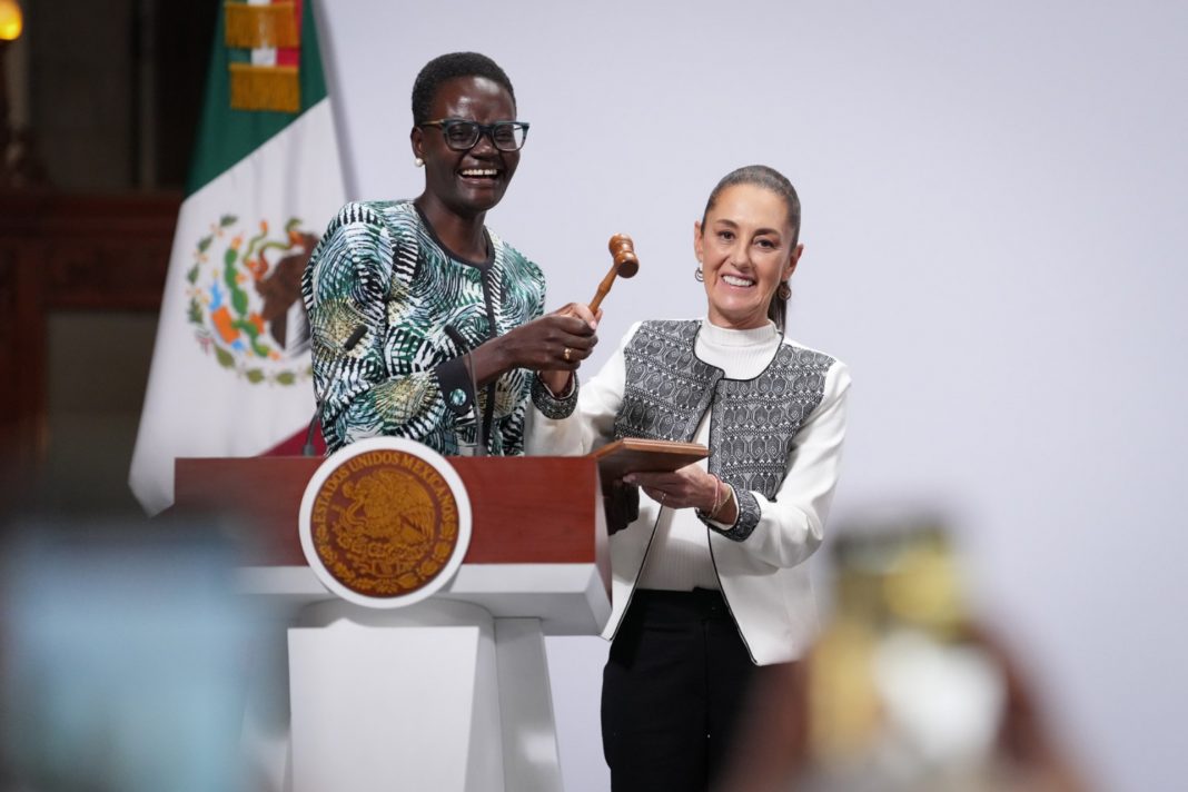 Sheinbaum resalta el avance de México en paridad de género Sheinbaum resalta el avance de México en paridad de género