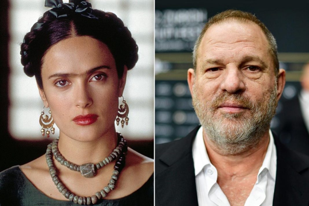 Salma Hayek fue acosada por Harvery Weinstein: Julie Taymor