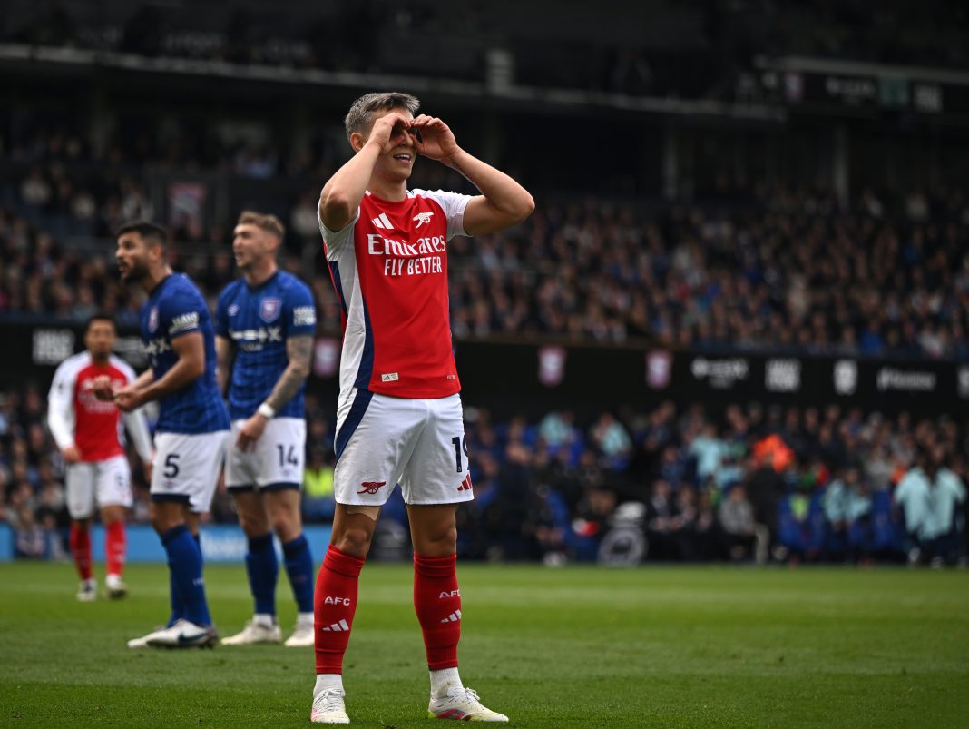 0-4. Doblete de Trossard, golpe de Saka y goleada del Arsenal
