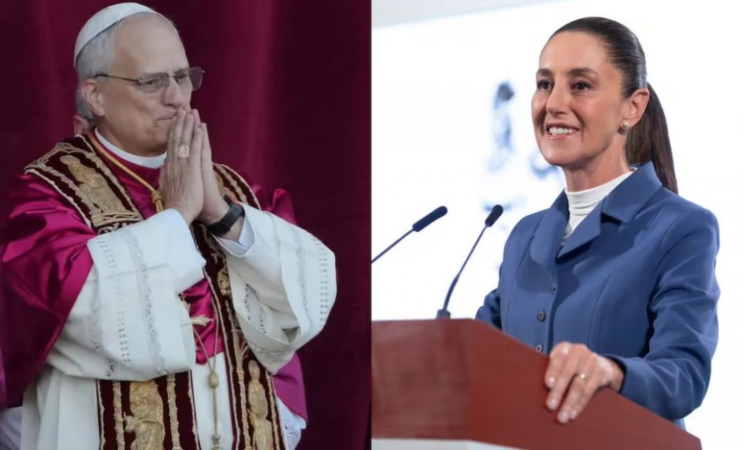 Claudia Sheinbaum invitará al papa León XIV a México