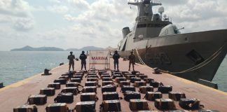 Decomisan más de una tonelada de cocaína en costas de Guerrero