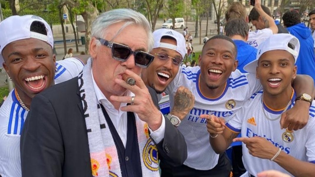 Carlo Ancelotti se despide del Real Madrid con una emotiva victoria