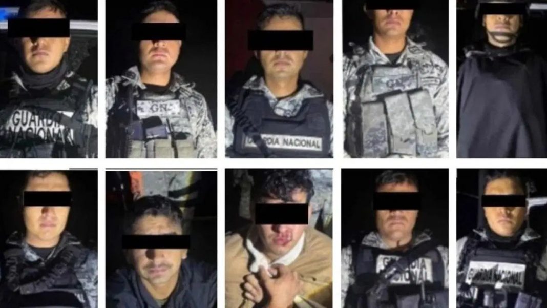 Detenidos 11 miembros de la Guardia Nacional por robo de combustible