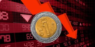 Peso mexicano pierde valor ante conflicto en Medio Oriente