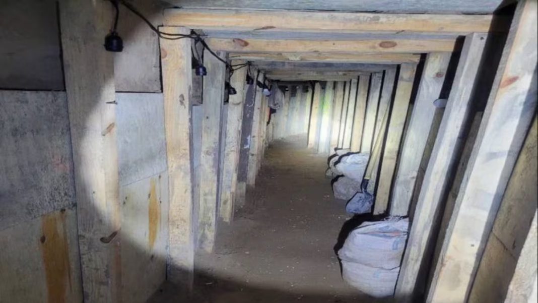 QL6IPM3UNRBT5DGEUTU7T2X56A Alertan sobre videos falsos de túneles fronterizos