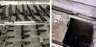 Descubren túnel y arsenal en Culiacán, Sinaloa: 200 armas aseguradas Descubren túnel y arsenal en Culiacán, Sinaloa: 200 armas aseguradas