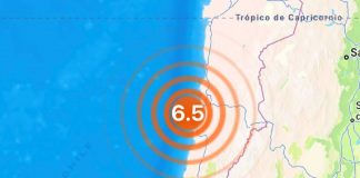 Sismo de 6.4 sacude el norte de Chile