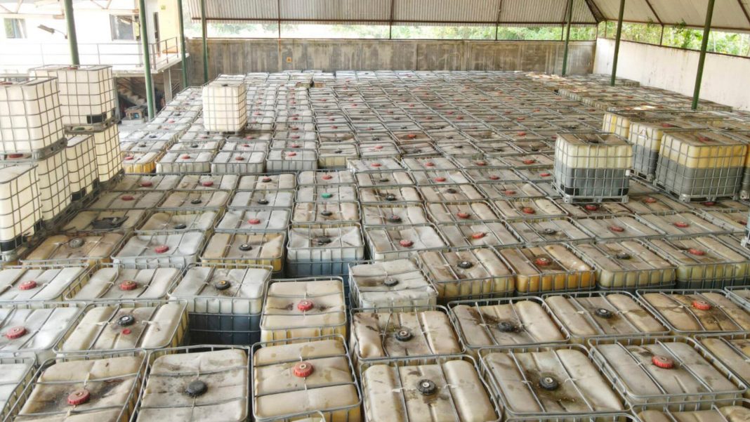 Decomisan 880 mil litros de huachicol en Tabasco