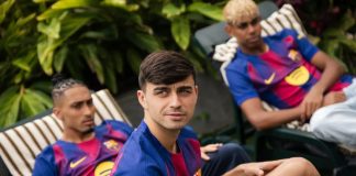 F.C Barcelona revela su nueva camiseta local 2025-2026 F.C Barcelona revela su nueva camiseta local 2025-2026